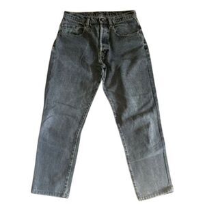 Rare Vintage Bonaventure Jeans Size 30X26 Washed‎ Black High Waist Western Indie